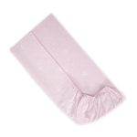 ЧАРШАФ С ЛАСТИК 70/140+15см МЕЧО РОЗОВО