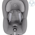 Maxi-Cosi Стол за кола от 3 месеца до 4 години Pearl 360 Pro - Authentic Grey