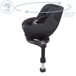 Maxi-Cosi Стол за кола от 3 месеца до 4 години Pearl 360 Pro - Authentic Graphite