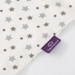 Traumeland Летен спален чувал Tencel 90см 0.5 Tog - White with grey stars