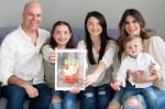 Pearhead Семейна рамка за отпечатъци с боички
