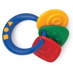 Играчка с дрънкалка с форма на зъби - Classic - 3м+