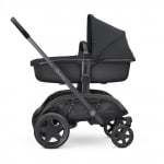 Кош за новородено Hux - Black on Black