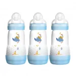 Комплект шишета MAM Easy Start Anti-Colic Bottle 260ml 3бр. Сини