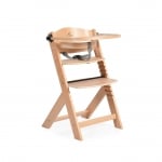 Дървен стол за хранене 2в1 Nuttle натурален