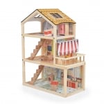 Дървена Къща за кукли Nina EV17