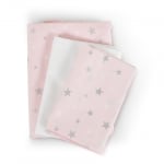 Спален комплект 3 части 120/60 NOOK Pink stars