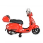 Акумулаторен мотор 801 Vespa GTS Super червен