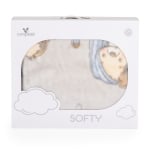 Одеяло 110/140 Softy Lovely day сив