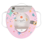 Адаптор за тоалетна Wiggle розов