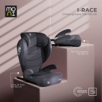 Стол за кола i-Race 100-150см Stone-gray