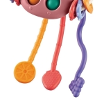 Бебешка сензорна играчка Baby bottle pink