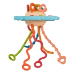 Бебешка сензорна играчка Elephant 2890-blue