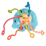 Бебешка сензорна играчка Elephant 2890-blue