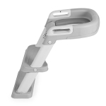 Детска тоалетна седалка със стълба Lifty сив