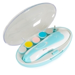 Електрическа пила за нокти Nailina-син