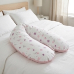 Възглавница за бременни и кърмене Hugsy розов