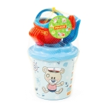 Плажен комплект син (5 части) 5099