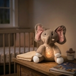 Нощна лампа и прожектор с бял шум Lulo Elephant