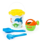 Плажен комплект жълт  (5 части) 5099