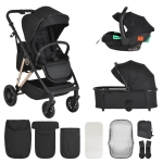 Комбинирана количка Merci 3 in 1 Onyx-Black