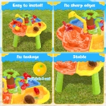 Комплект Маса за игра с вода и пясък 9708