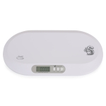 Електронна везна за бебета Peanut white