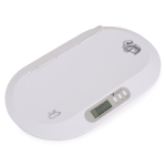 Електронна везна за бебета Peanut white