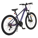 Велосипед със скорости alloy 26" Clasher Purple