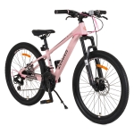 Велосипед със скорости alloy 24" Zenith pink