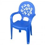 Стол с цифри син 03412