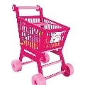 Детска количка за пазар - 07608 розов