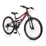 Велосипед 26“ Versus черен/червен