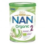 Nestlé® NAN® Organic 2, Висококачествено обогатено преходно мляко за кърмачета, от 6-ия месец, 400 гр.