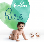 Pampers Бебешки пелени Pure Protection S5 (11+ кг.) 24 бр. 