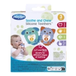 Силиконови гризалки Животни Playgro, 2 бр за 2 етапа, 3м+ 0358