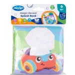 Магическа книжка за баня Playgro Magic Reveal Splash Book разкрива илюстрации на животни, когато се намокри с вода 0540