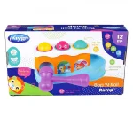 Активна играчка с 3 цветни дрънкащи топки и лек чук от Playgro за деца над 1 година 0728