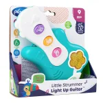 Активна играчка Китара от Playgro, с 9 мелодии и звуци, мигащи светлини, цветни и забавни бутони, за деца над 9 месеца 0729