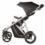 Phil & Teds Детска количка Verve Black за едно или породени деца, с черна подложка 0085.002
