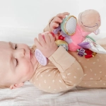 PLAYGRO Дрънкалка Кончето Хоп Троп, 3м+, Розова 0355