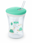 NUK EVOLUTION Action Cup със сламка, 12+ мес. Neutral Арт.№ 10.255.390