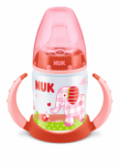 NUK First Choice РР шише 150мл с накрайник силикон за сок BABYGLUCK червен 6+ м. 10.215.197