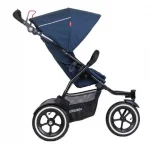 Phil & Teds Детска количка Sport V5 за едно или породени деца, Синя 0200.003