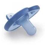 Комплект от 2 бр. ортодонтски силиконови залъгалки  в кутия за стерилизиране, сини 0670.001 