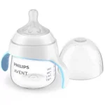 Philips Avent SCF263/61 Тренировъчно шише Natural Response за преход към чаша с дръжки 150мл с биберон без протичане Поток 5, 6м+ 0467.003 