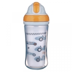 Чаша със сламка 260мл Cars