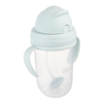 Чаша нетеч със сламка и дръжки 270мл