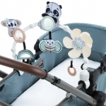 Арка с играчки за количка или столче за кола Tiny Love от серията Black&White Décor, 0м+ 0409.001
