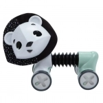 Търкаляща се играчка лъвчето Джордж от серията Black&White Décor, с гъвкаво тяло и въртяща се глава, 3м+ 0654.004